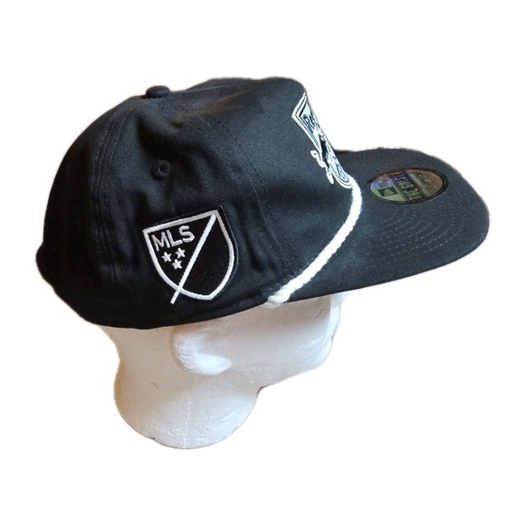 New Era "The Golfer" Cord RED Bulls NEW YORK Snapback Hat BLACK NWT - Picture 4 of 10